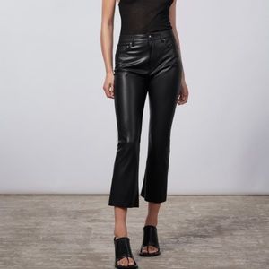 Zara Dreed Faux Leather Pants